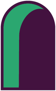 small door dark green