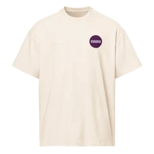 Men’s Boxy Purple Logo Tee