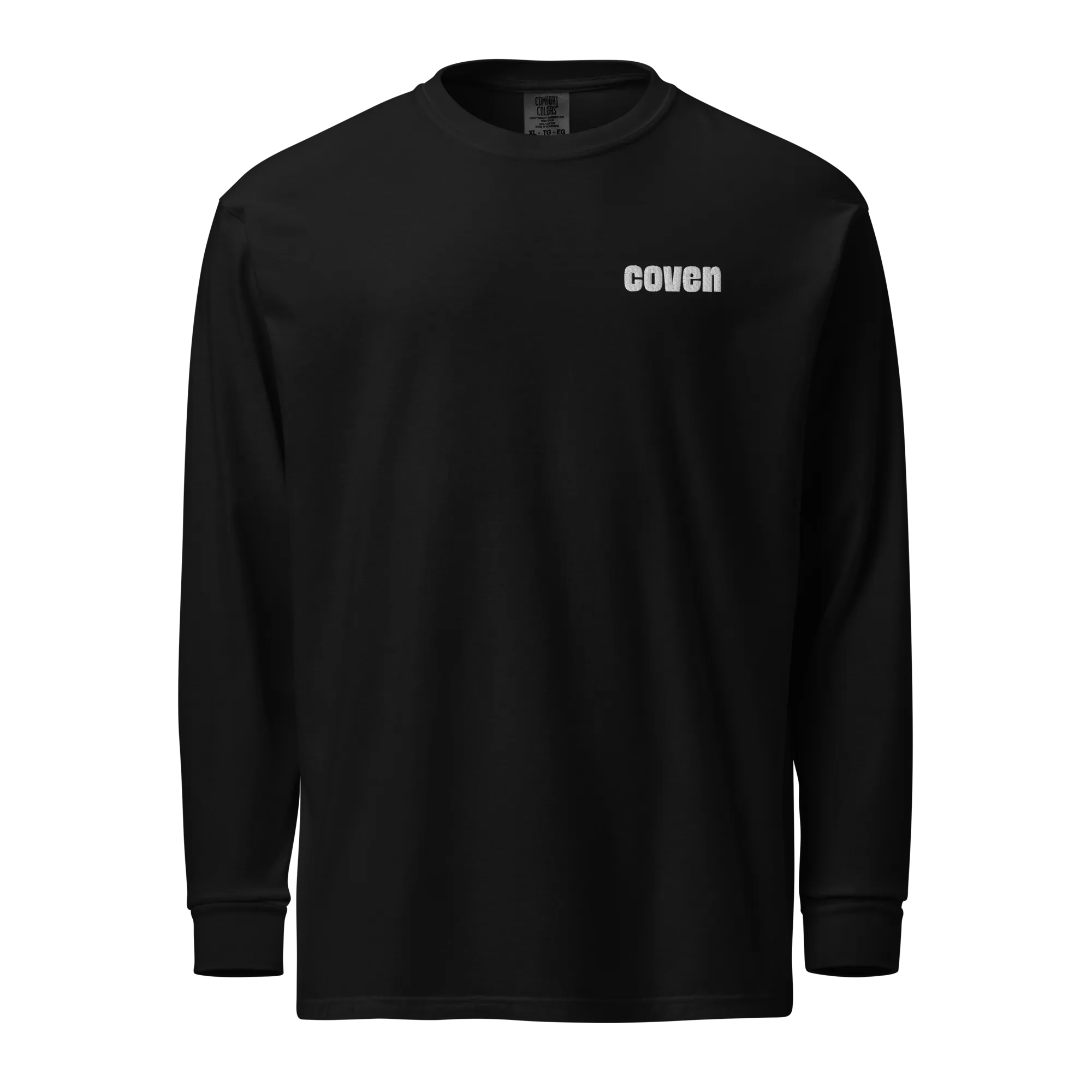 Unisex Printed Logo Long Sleeve Tee - Image 3