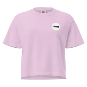 Women’s Boxy Printed Circle Logo Tee